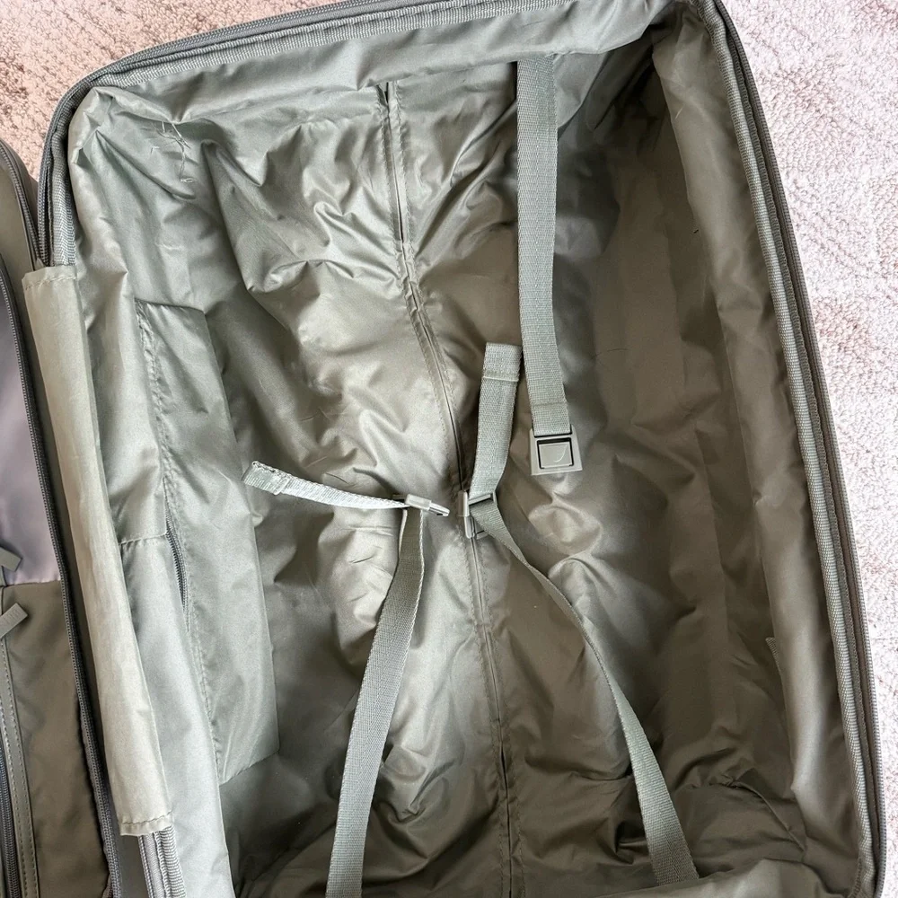 BEIS Carry On in Olive Suitcase - Picture 9 of 13